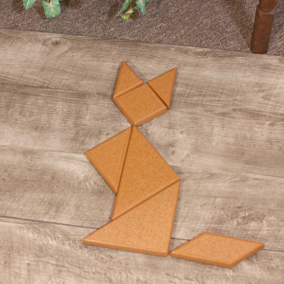 Playmore Design Eco Tangram Blocks (7 Recycled Plastic