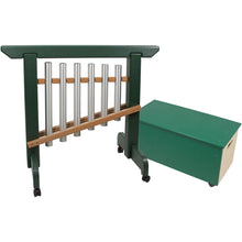 Load image into Gallery viewer, THRONE of GAMES (Chime Unit & Storage Bench) in Green/Cedar - 12 Models Available