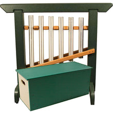 Load image into Gallery viewer, THRONE of GAMES (Chime Unit &amp; Storage Bench) in Green/Cedar - 12 Models Available