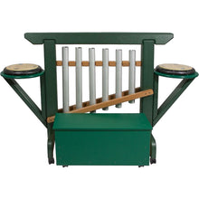 Load image into Gallery viewer, THRONE of GAMES (Chime Unit &amp; Storage Bench) in Green/Cedar - 12 Models Available