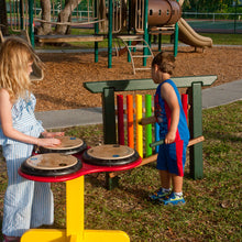 Load image into Gallery viewer, PlayMore Design 8 Note Rainbow Chime Unit